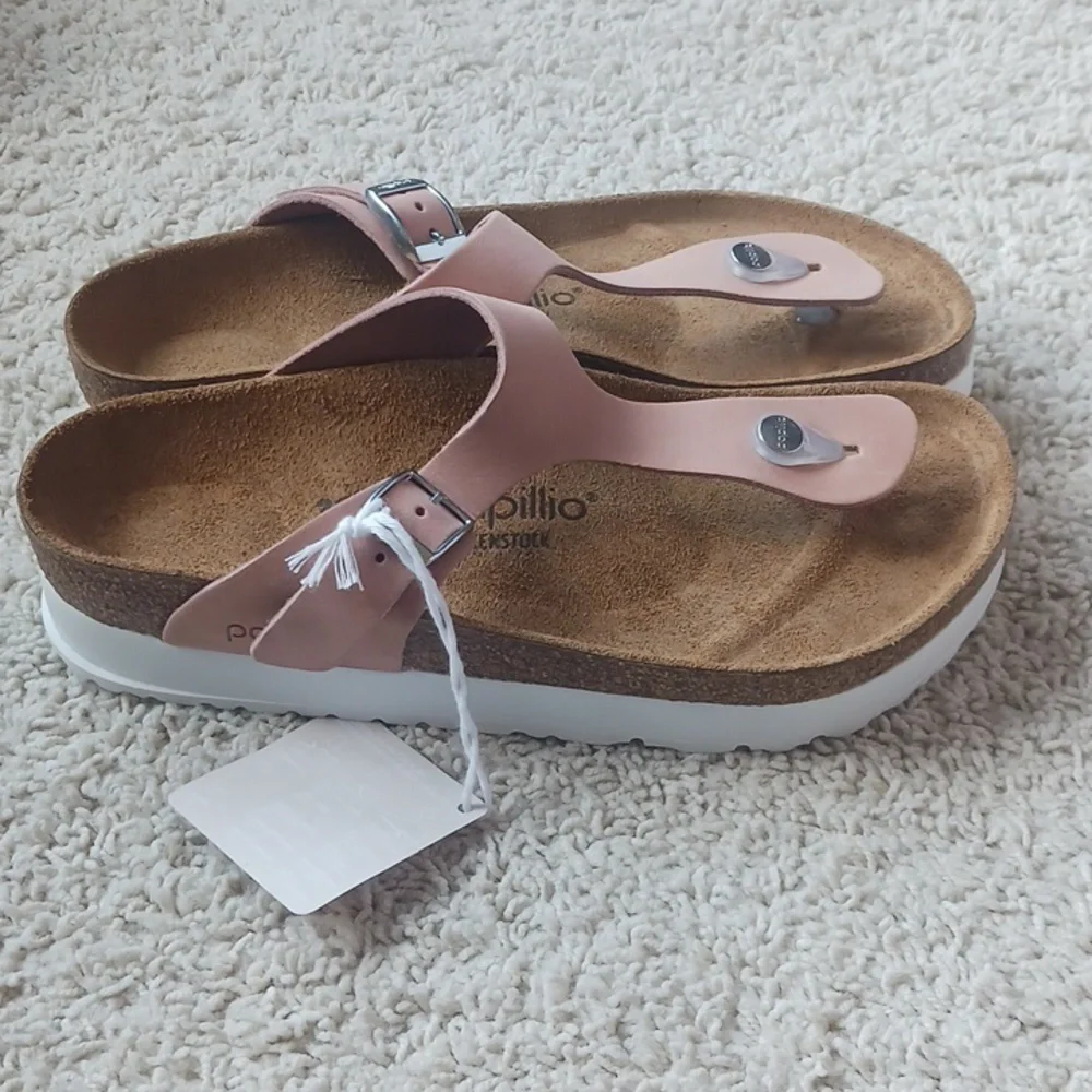 Birkenstock Papillio Gizeh Flex Platform Sandal, Size: 39, NIB - Picture 2 of 4